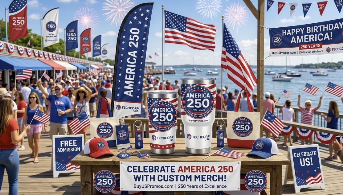 America 250 branded merch
