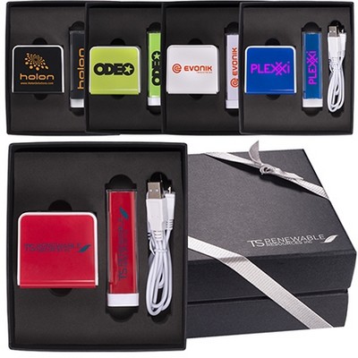 Custom Printed Mini Bluetooth&Acirc;&reg; Sound Kube & Charger Set